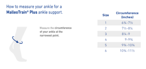 Ankle Brace-Malleo Train Plus