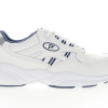 Propet Stability Walker White Navy