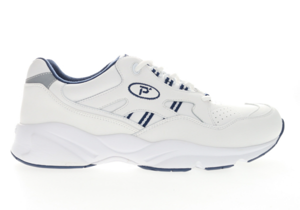 STABILITYWALKER_NV_WH_IMAGE_1 Propet Stability Walker White Navy