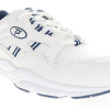 Propet Stability Walker White Navy