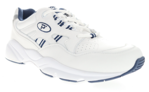 Propet Stability Walker White Navy