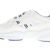 Propet Stability Walker White Navy
